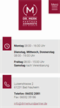 Mobile Screenshot of drmerkundpartner.de